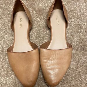 Aldo Flats- tan/ camel color
